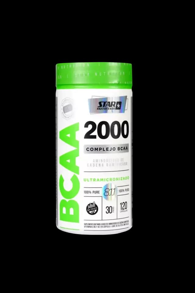 BCAA 2000 -STAR 120 Cápsulas