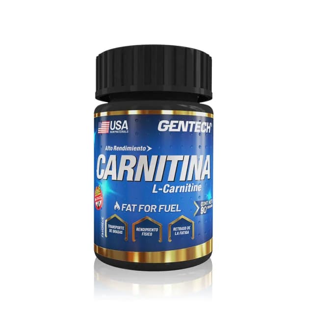 CARNITINA 90C GENTECH QUEMADOR NATURAL
