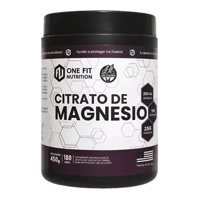 CITRATO DE MAGNESIO ONE FIT 450G